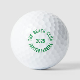 Pelotas De Golf Beach Club - Júpiter Florida - Diseño personalizad