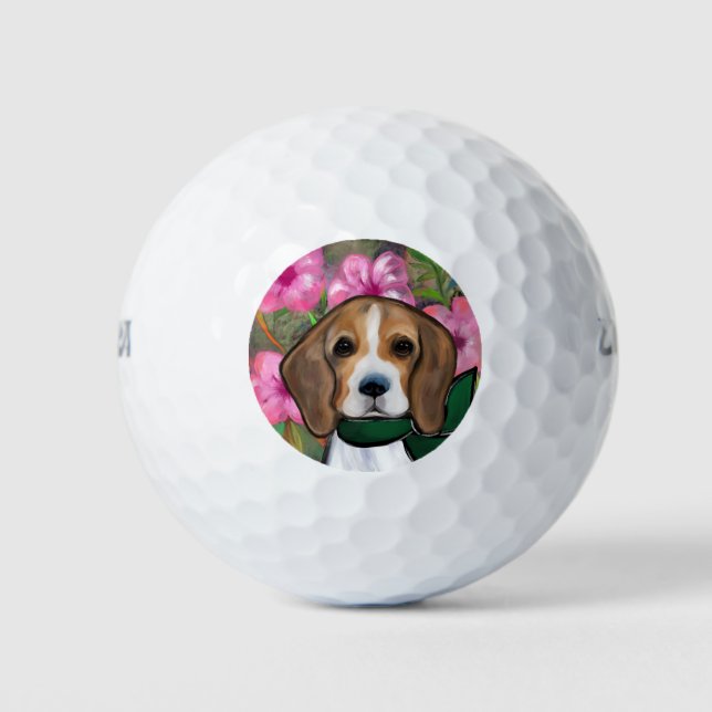 Pelotas De Golf Beagle (Anverso)