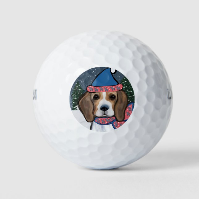 PELOTAS DE GOLF BEAGLE (Anverso)