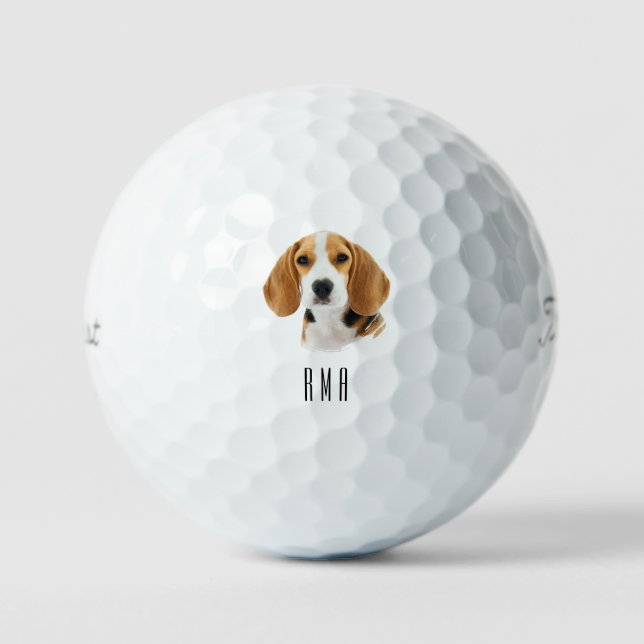 Pelotas De Golf Beagle (Anverso)