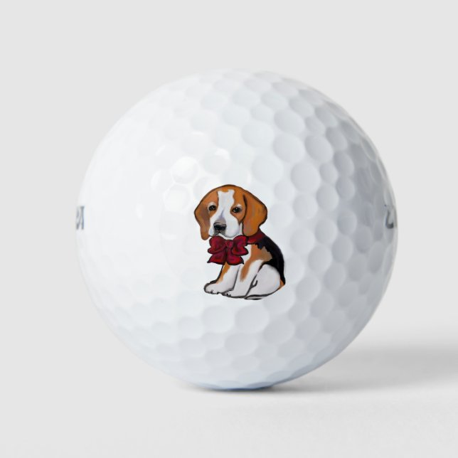 Pelotas De Golf Beagle (Anverso)
