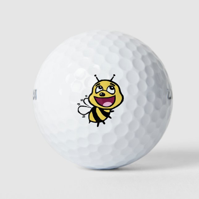 Pelotas De Golf Bee Awesome (Anverso)