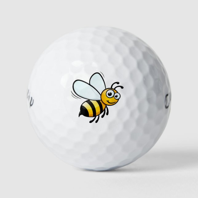 Pelotas De Golf Bee Balls Golf Balls (Anverso)