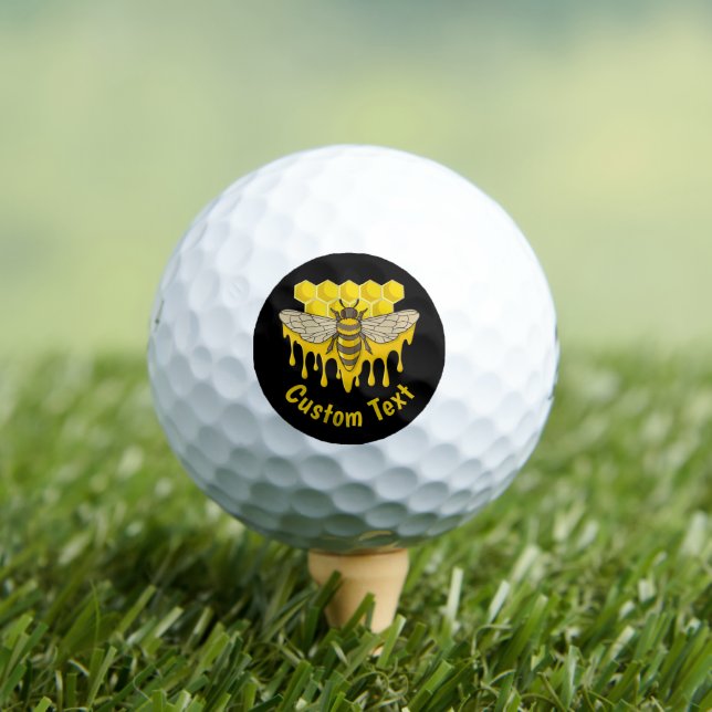 Pelotas De Golf Bee Hive Honey Golf Balls (Camiseta in situ)