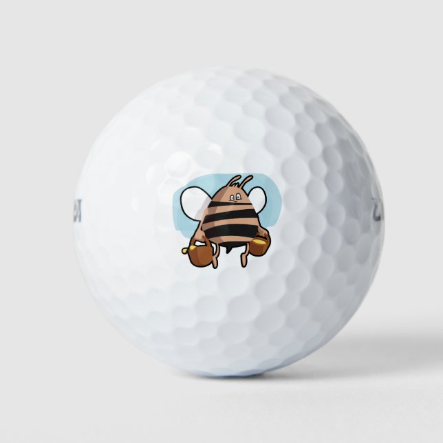 Pelotas De Golf Bee personalizado (Anverso)