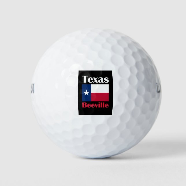 Pelotas De Golf Beeville TX (Anverso)