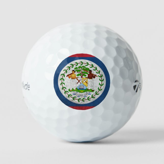Pelotas De Golf Belice (Anverso)