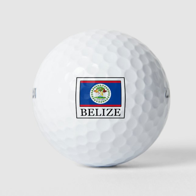 Pelotas De Golf Belice (Anverso)