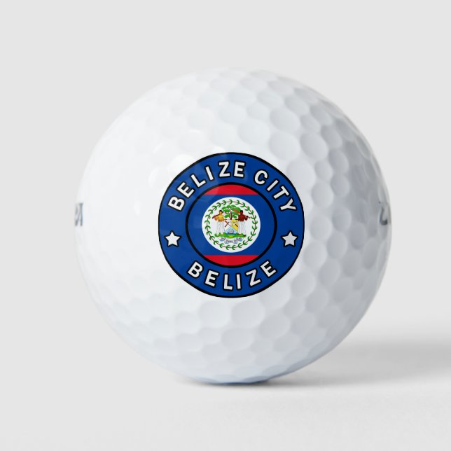 Pelotas De Golf Belice City Belice (Anverso)