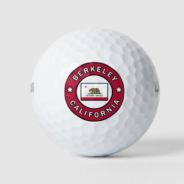 Pelotas De Golf Berkeley California (Anverso)