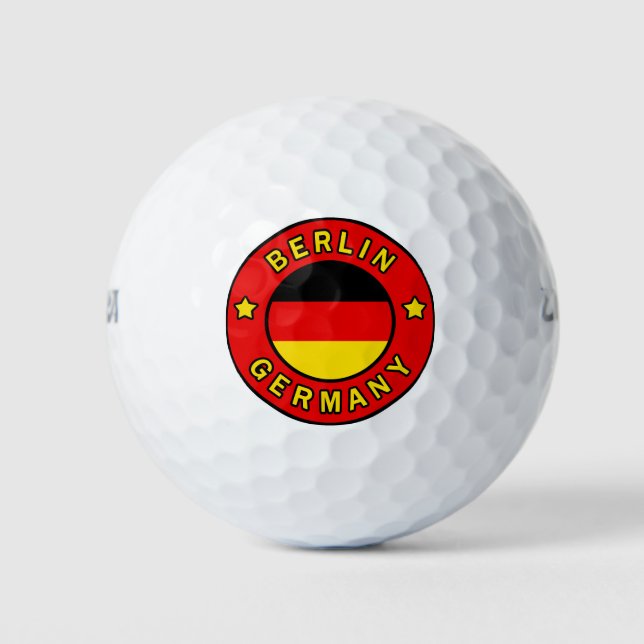 Pelotas De Golf Berlín Alemania (Anverso)