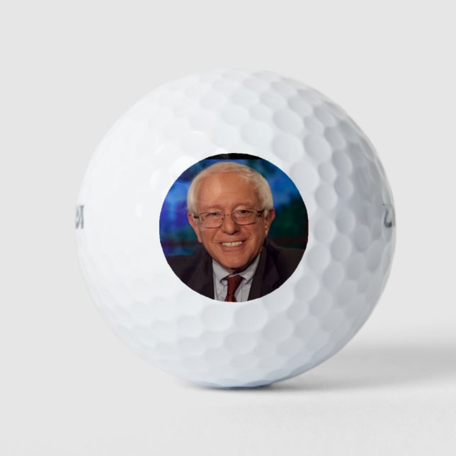 Pelotas De Golf Bernie Sanders (Anverso)