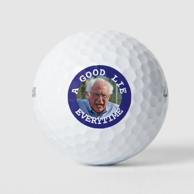 Pelotas De Golf Bernie Sanders Good Lie (Anverso)