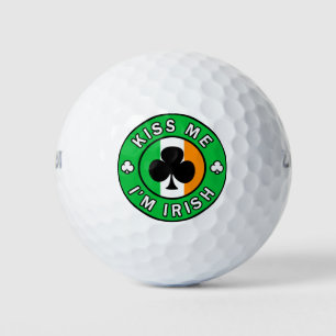 Pelotas De Golf Bésame soy irlandés