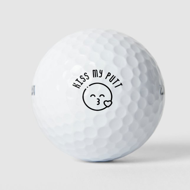 Pelotas De Golf Besar mi Putt - Divertido juego de golf (Anverso)