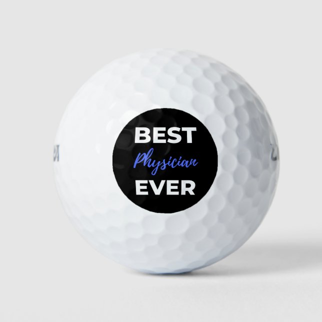 Pelotas De Golf Best Physician Ever (Anverso)