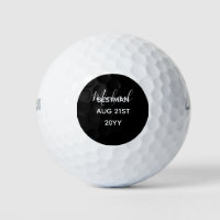 Bestman Groomsman GIFTS Classic Black