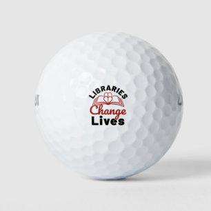 Pelotas De Golf Bibliotecas cambian vidas bibliotecarias