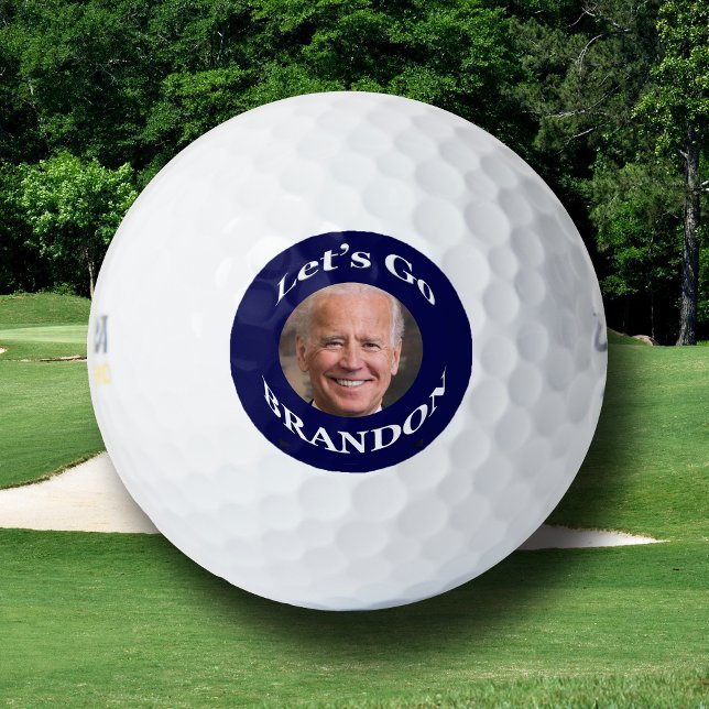 Pelotas De Golf Biden Let's Go Brandon Golf Balls (Subido por el creador)