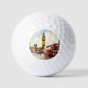 Pelotas De Golf Big Ben, Londres.