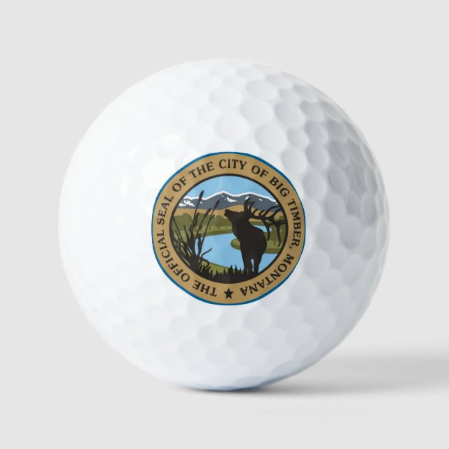 PELOTAS DE GOLF BIG TIMBER MONTANA (Anverso)