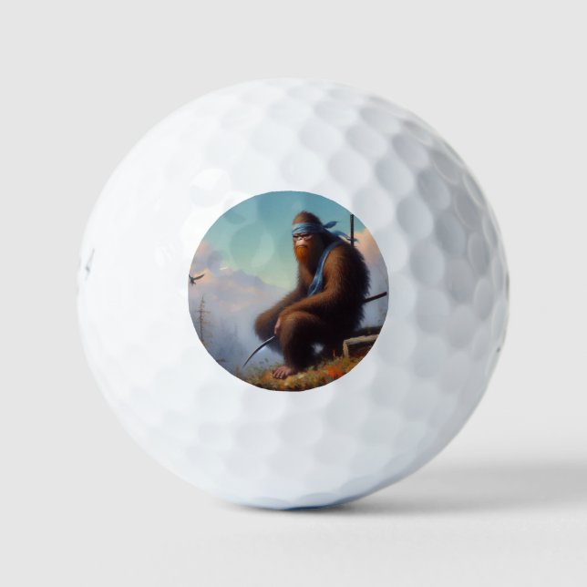 Pelotas De Golf Bigfoot Ninja (Anverso)