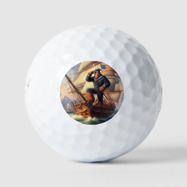 Pelotas De Golf Bigfoot Sailor (Anverso)