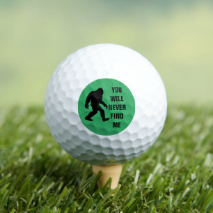 Pelotas De Golf BIGFOOT / Sasquatch : NUNCA ME ENCONTRARÁS