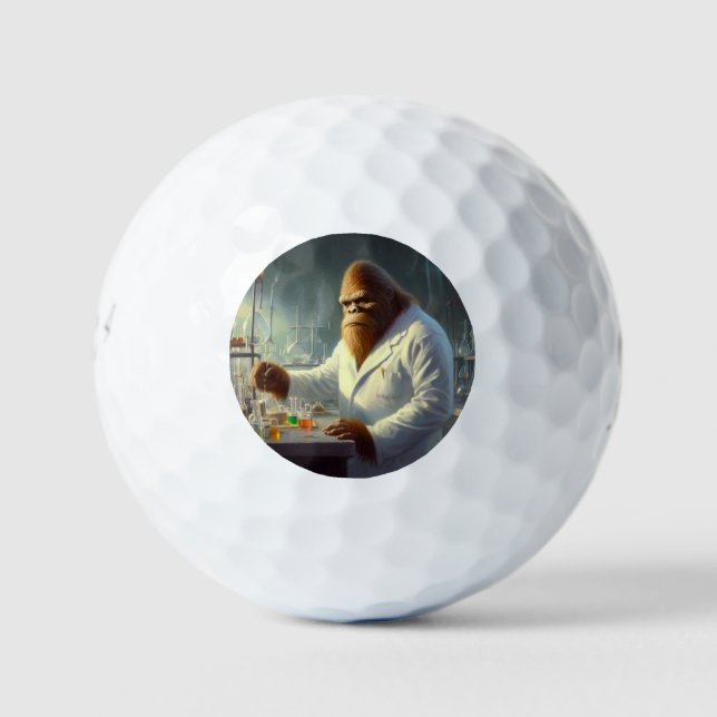 Pelotas De Golf Bigfoot Scientist (Anverso)