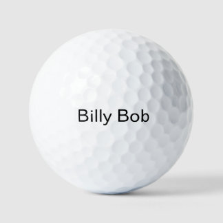 Pelotas de Golf Billy Bob -- ¡Personalízalas!