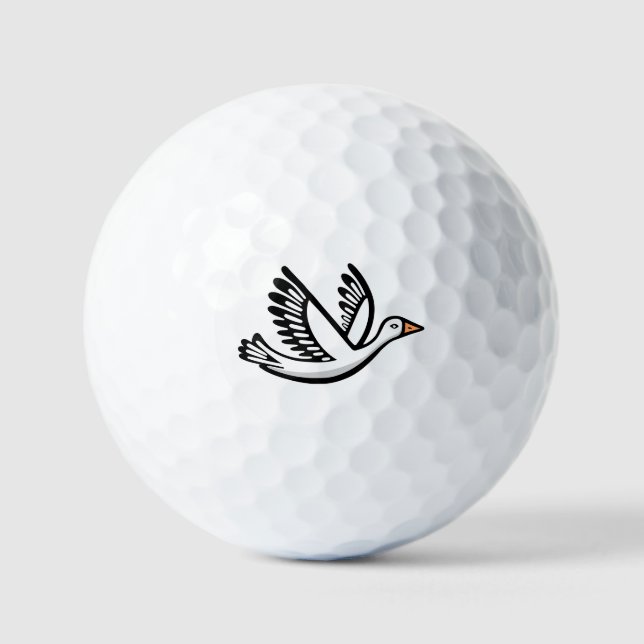 Pelotas De Golf Bird (Anverso)