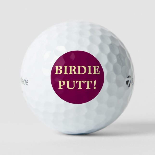 Pelotas De Golf birdie putt (Anverso)
