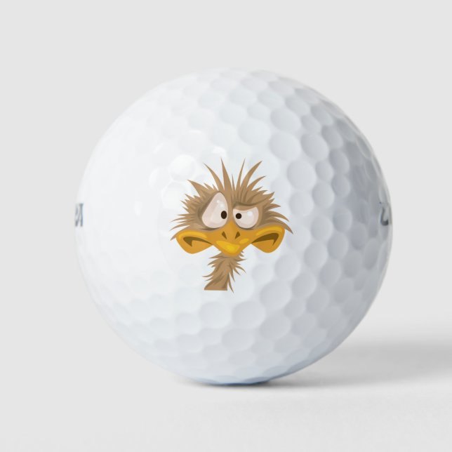 Pelotas De Golf Birdie Stressed (Anverso)