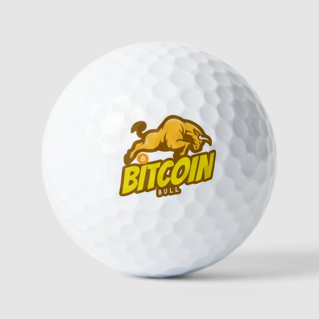 Pelotas De Golf Bitcoin Bull run - Btc Crypto (Anverso)