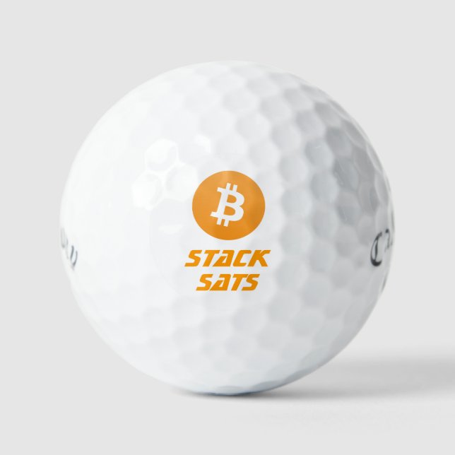 Pelotas De Golf Bitcoin Callaway Supersoft Golf Ball (Anverso)