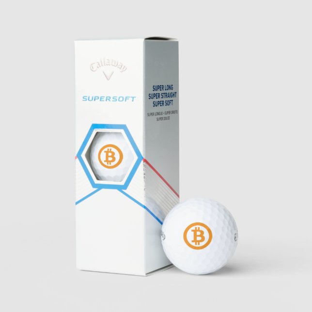 Pelotas De Golf Bitcoin Golf Balls - Callaway supersoft (Embalaje)