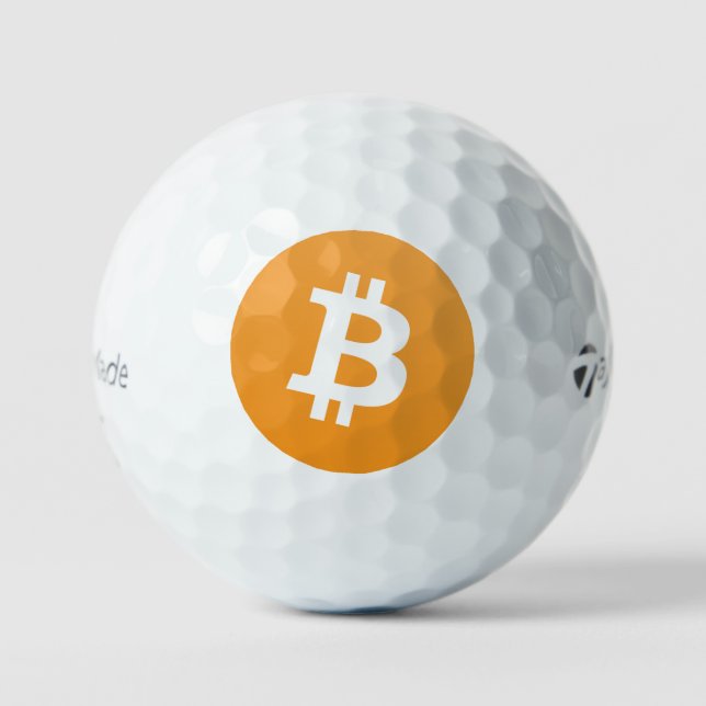 Pelotas De Golf Bitcoin TaylorMade TP5 Dozen Golf Balls (Anverso)