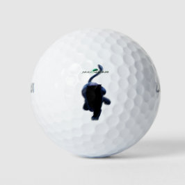 Pelotas De Golf Black Cat 