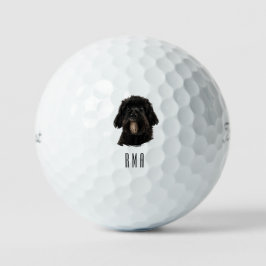 Pelotas De Golf Black Poodle