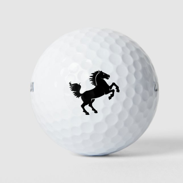 Pelotas De Golf Black Stallion Golf Balls (Anverso)