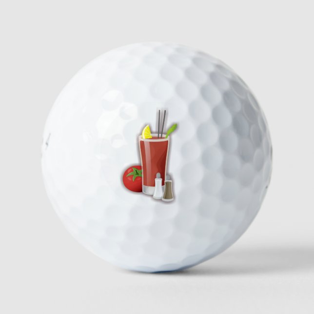 Pelotas De Golf Bloody Mary (Anverso)