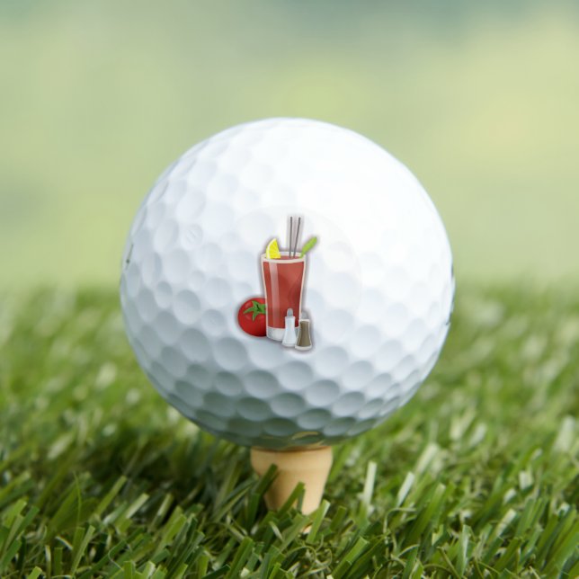 Pelotas De Golf Bloody Mary (Camiseta in situ)
