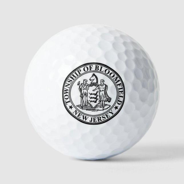 PELOTAS DE GOLF BLOOMFIELD NUEVA JERSEY (Anverso)