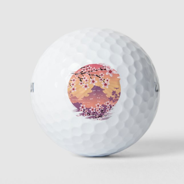 Pelotas De Golf Blossom Peach (Anverso)