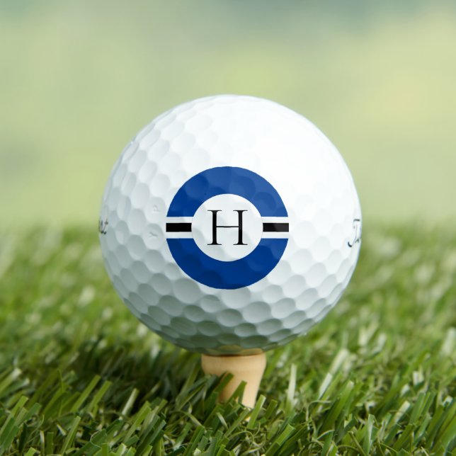 Pelotas De Golf Blue Circle Personalized Golf Ball (3) HAMbWG (Camiseta in situ)