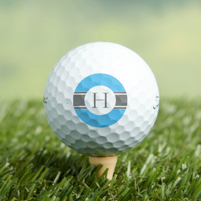 Pelotas De Golf Blue Circle Personalized Golf Ball (3) HAMbWG (Camiseta in situ)