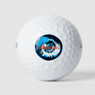 Pelotas De Golf Blue Eye Ball Golf Ball