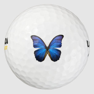 Pelotas De Golf Blue Morpho Butterfly Golf Ball
