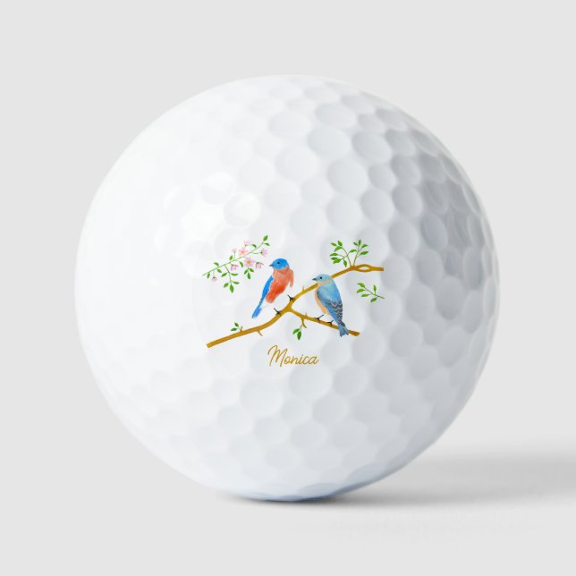 Pelotas de Golf Bluebirds (Anverso)