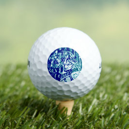 Pelotas De Golf Blues de caballo de carnaval